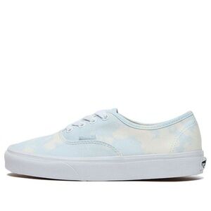 Vans Authentic Blue and White Bleach Wash Sneakers Women’s 10, Men’s 8.5